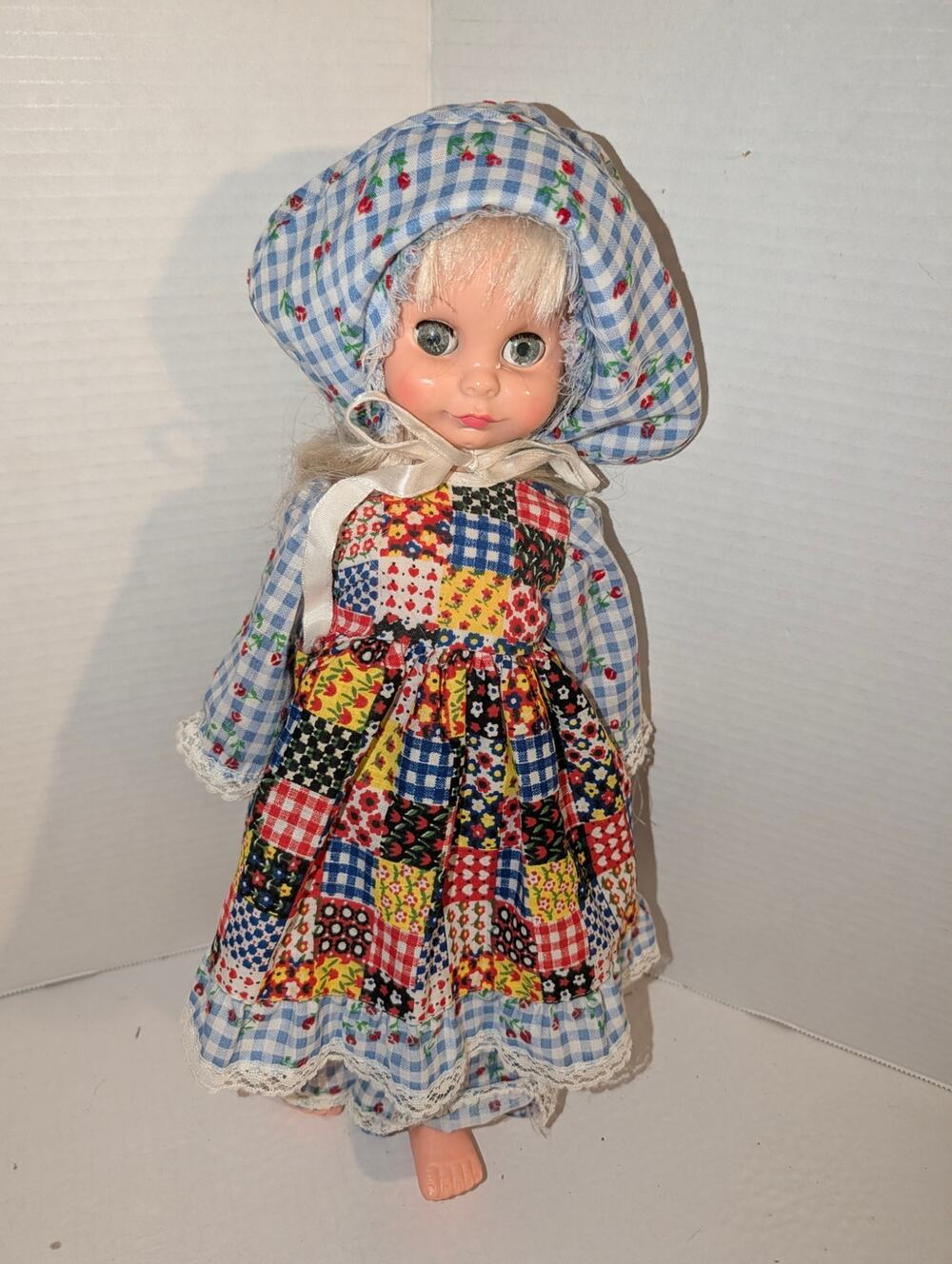 1963 UNEEDA Laura Ingalls Little House On Prairie Doll MARY 15” Original Outfit